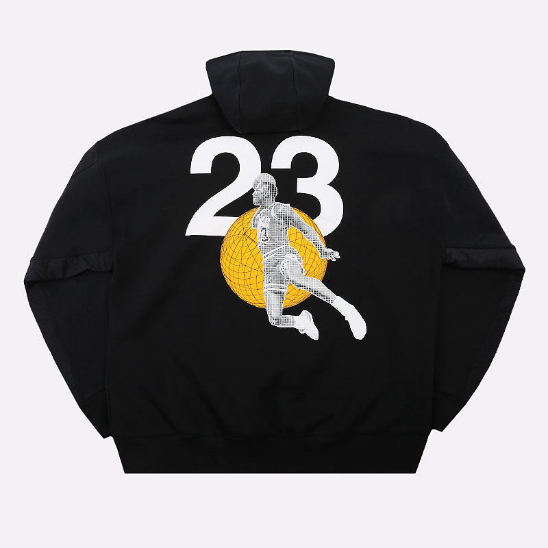 Мужская толстовка Jordan 23 Engineered Men's Fleece Pullover Hoodie (CZ8272-010)  - цена, описание, фото 5